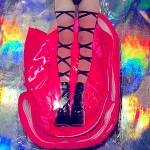 New Hot Pink-Neon Leg Wraps